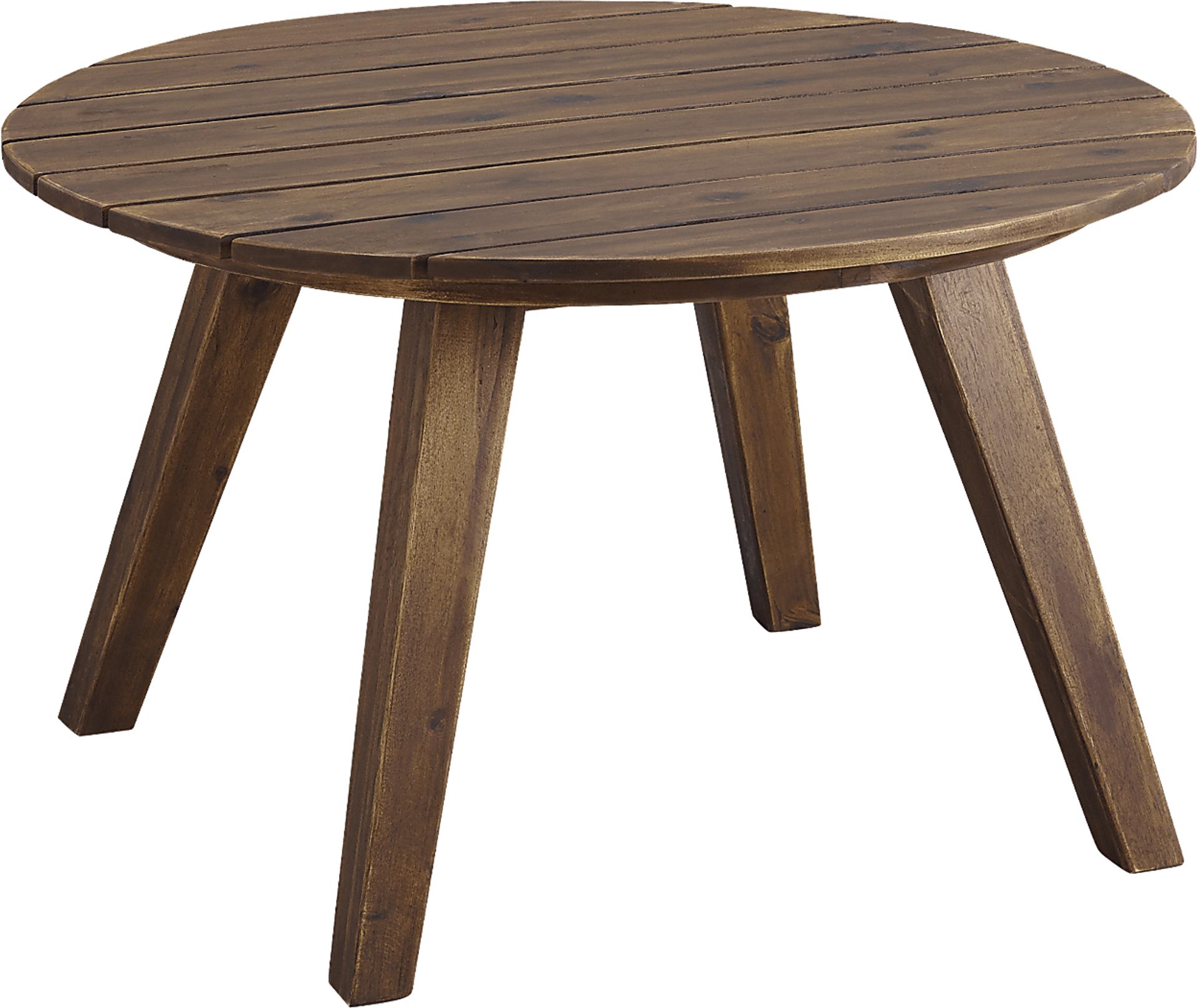 Highsmith Dark Brown Outdoor Cocktail Table - Image 1