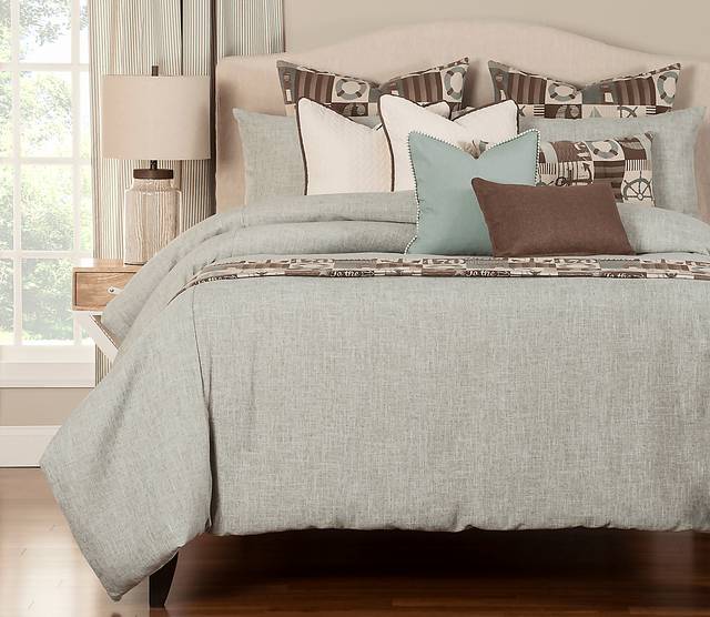 Hightown Loft Blue 12 Pc King Duvet - Thumbnail - Image 1