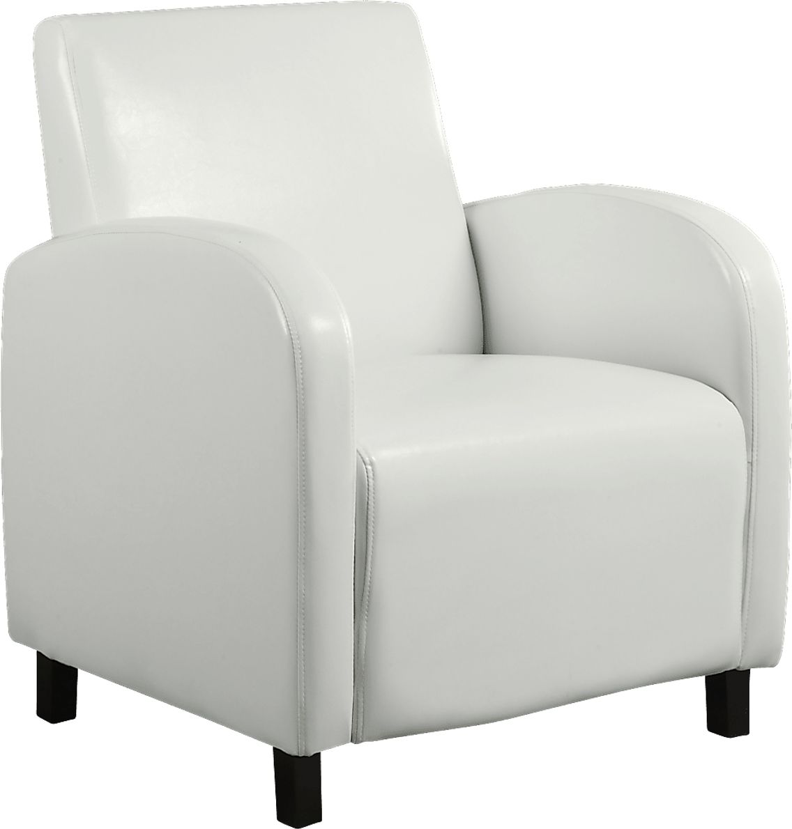 Hilandale White Accent Chair
