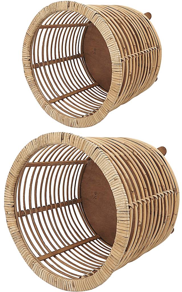 Hildegrade Brown Planter, Set of 2 - Thumbnail - Image 4
