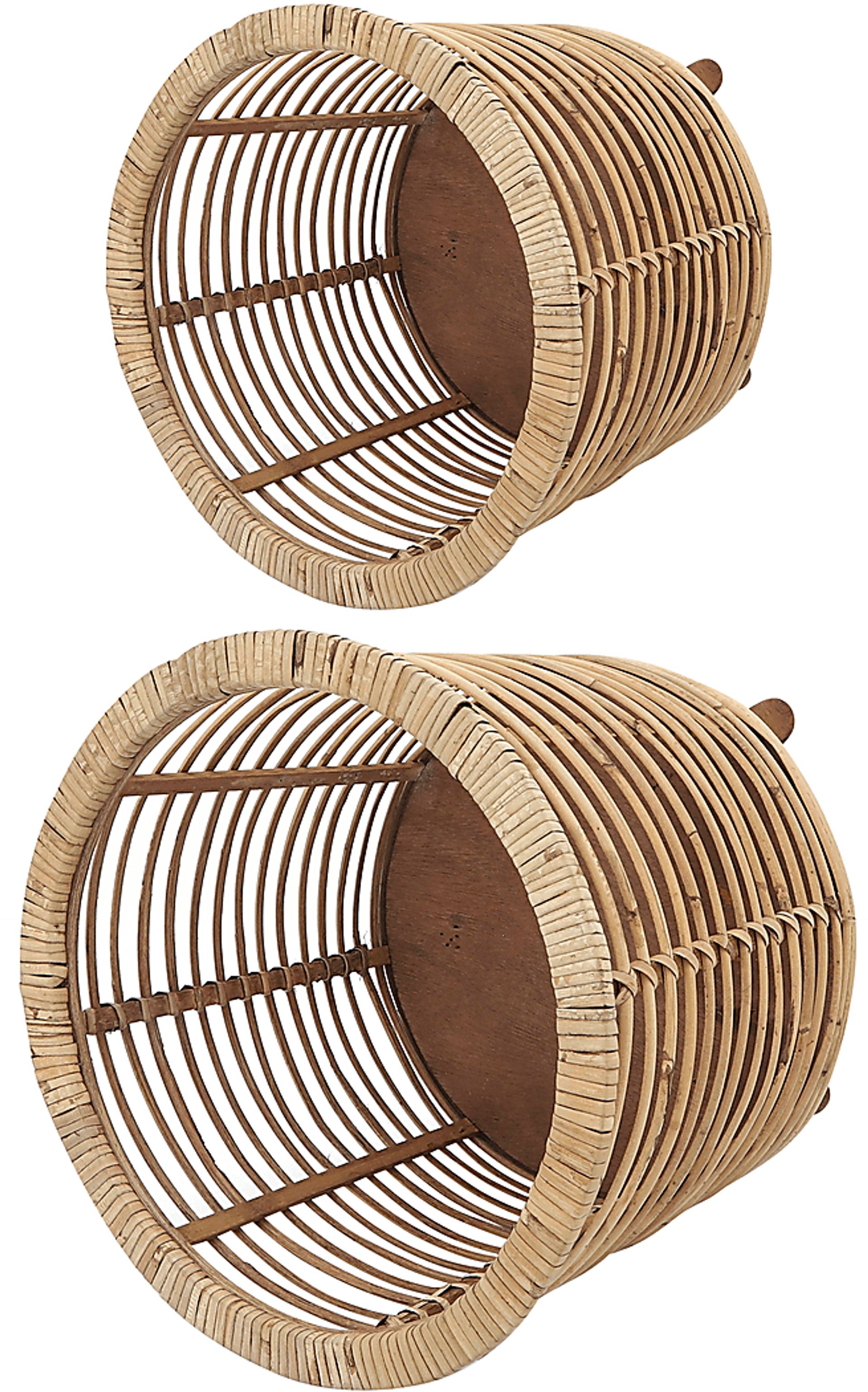 Hildegrade Brown Planter, Set of 2 - Image 4