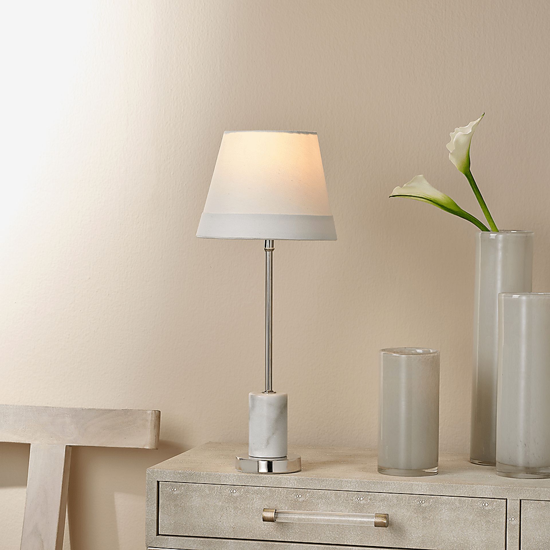 Hildo Silver Lamp - Image 2