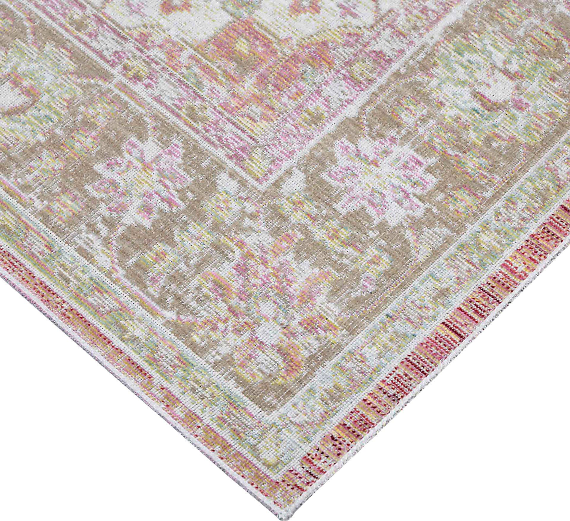 Hilko Pink 7'10 x 10'6 Rug - Image 6