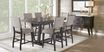 Hill Creek Black Rectangle Counter Height Dining Table