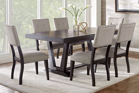 Hill Creek Black 5 Pc Rectangle Dining Room