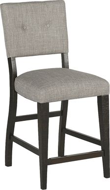 Hill Creek Black Counter Height Stool