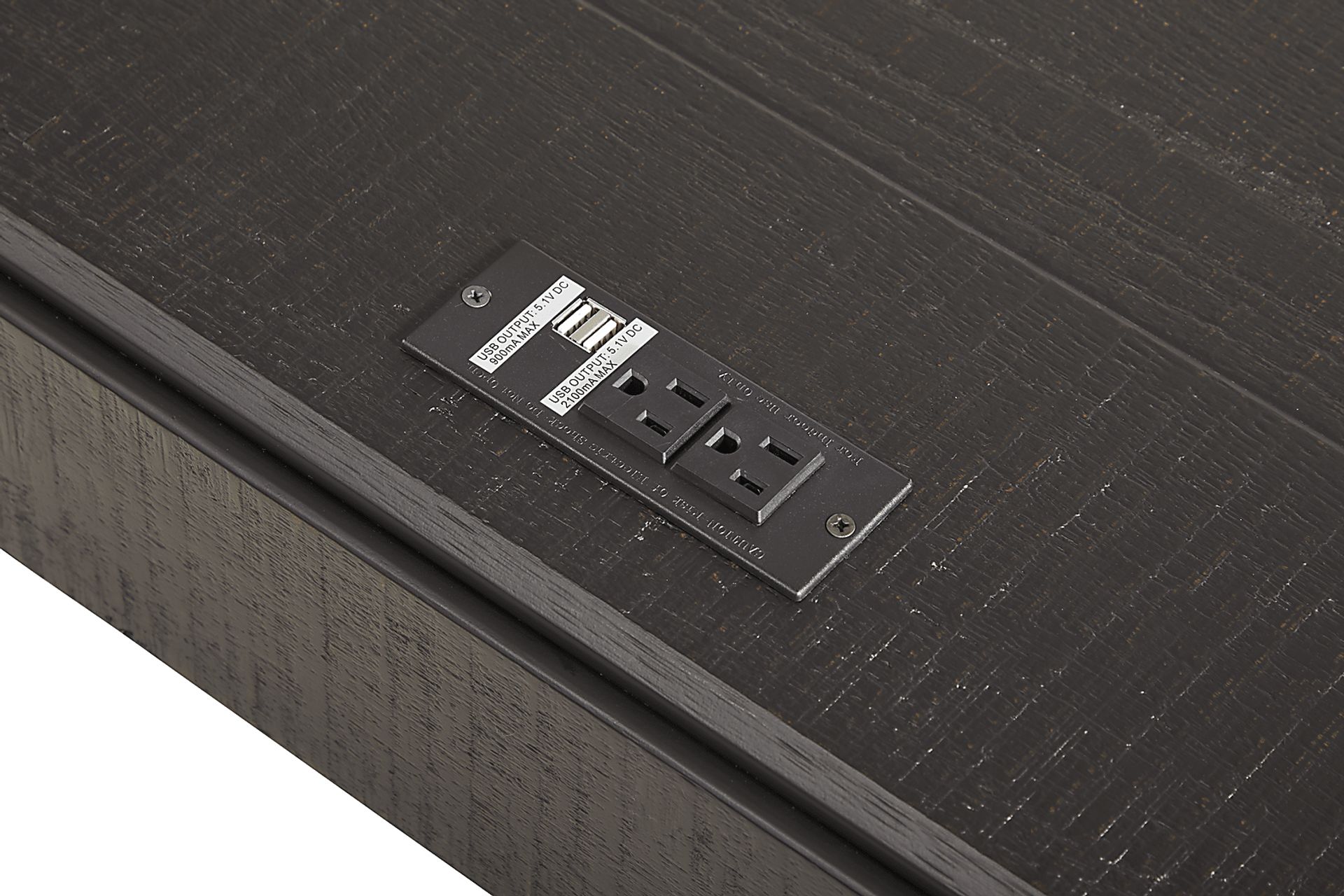 Hill Creek Black Desk and Chair - Image 4