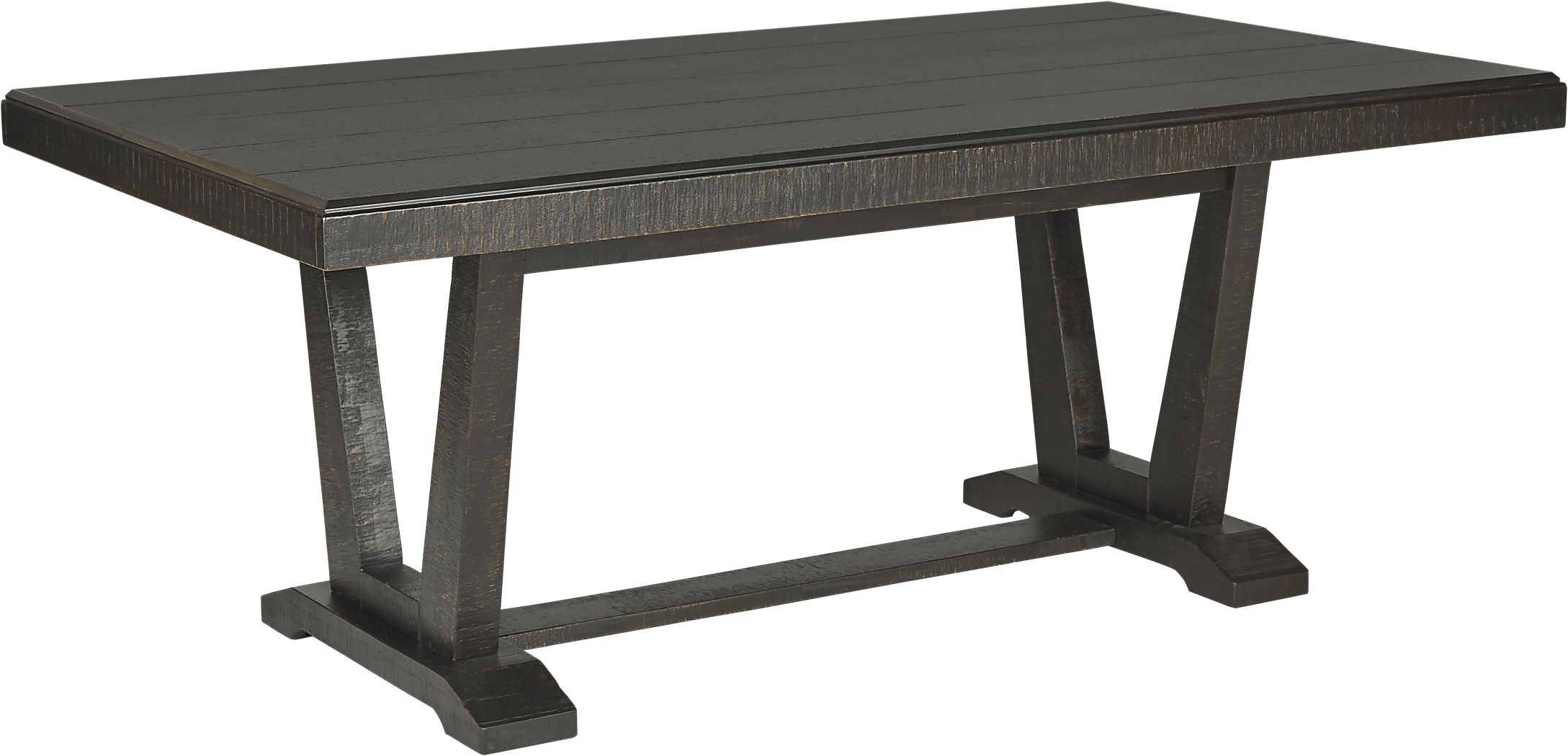 Hill Creek Black Rectangle Dining Table