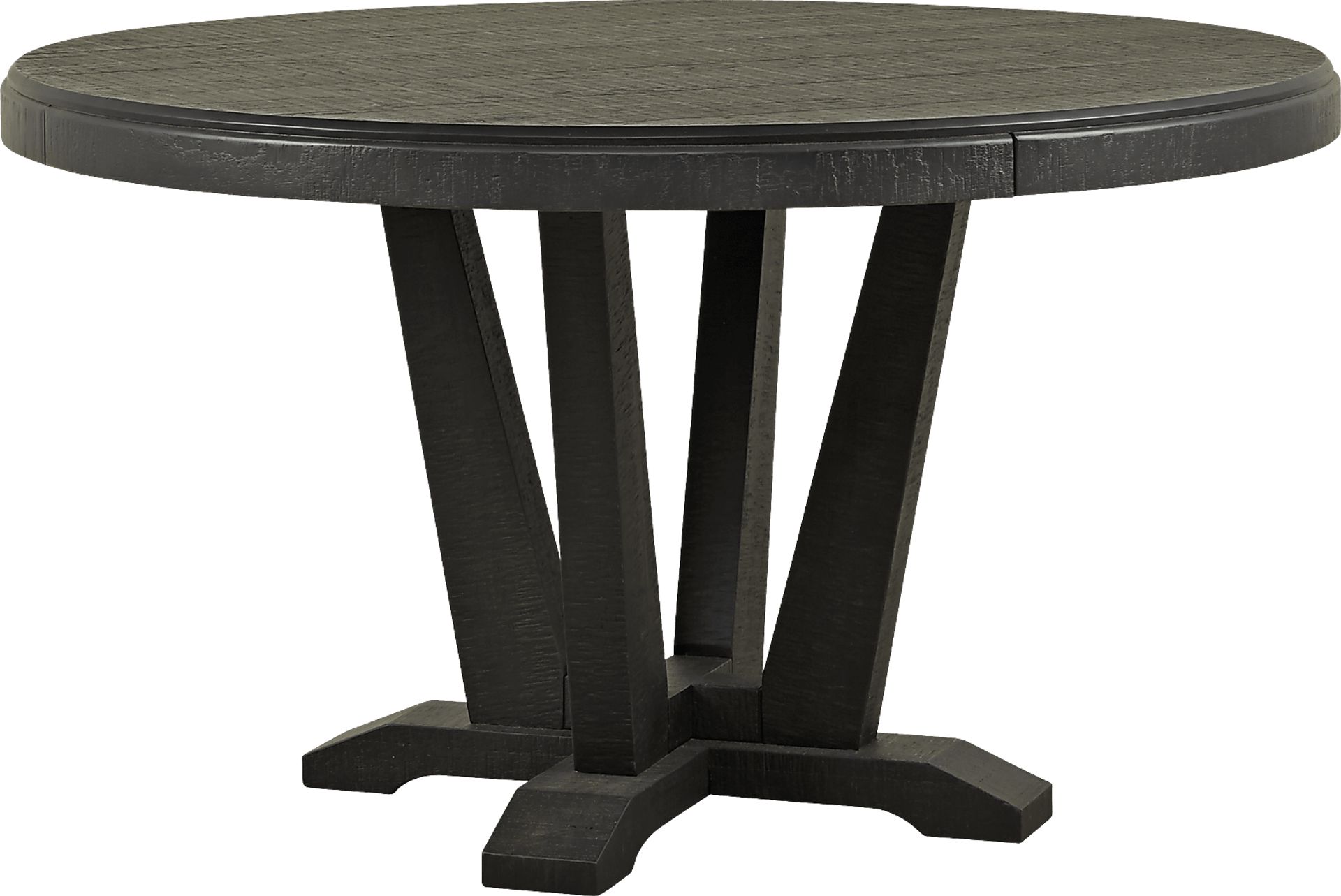 Hill Creek Black 5 Pc Round Dining Room - Image 2