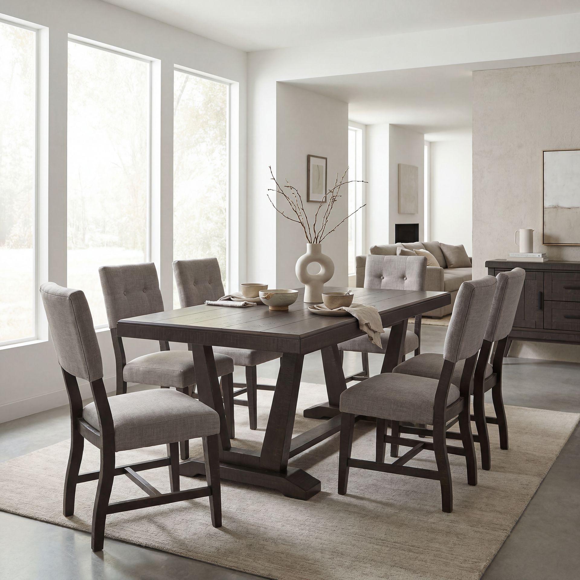 Hill Creek Black Side Chair - Image 5
