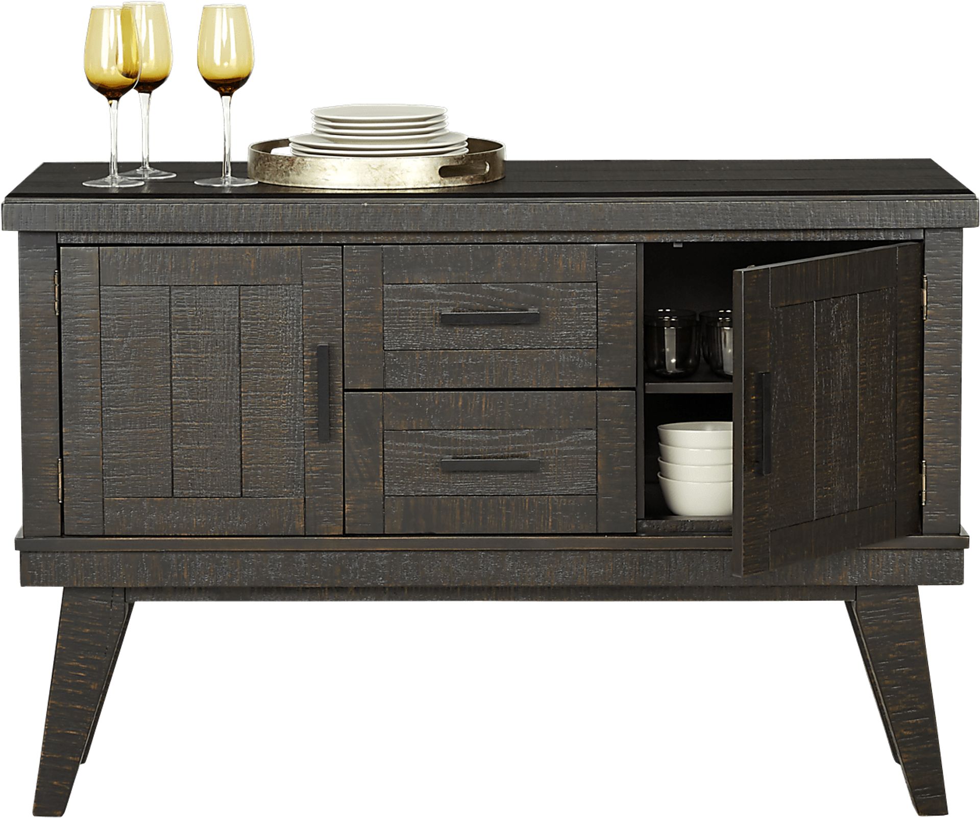 Hill Creek Black Sideboard - Image 2