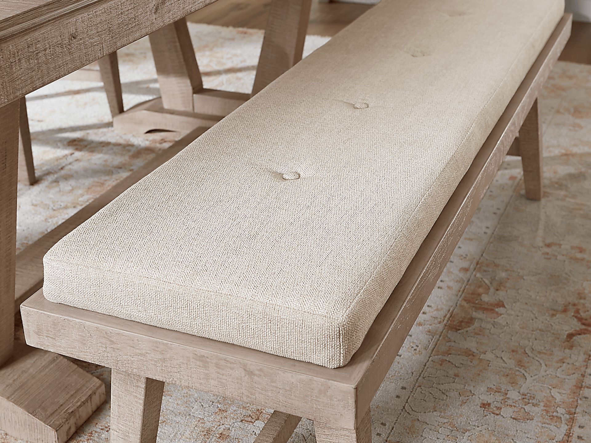 Hill Creek Natural Bench - Image 3