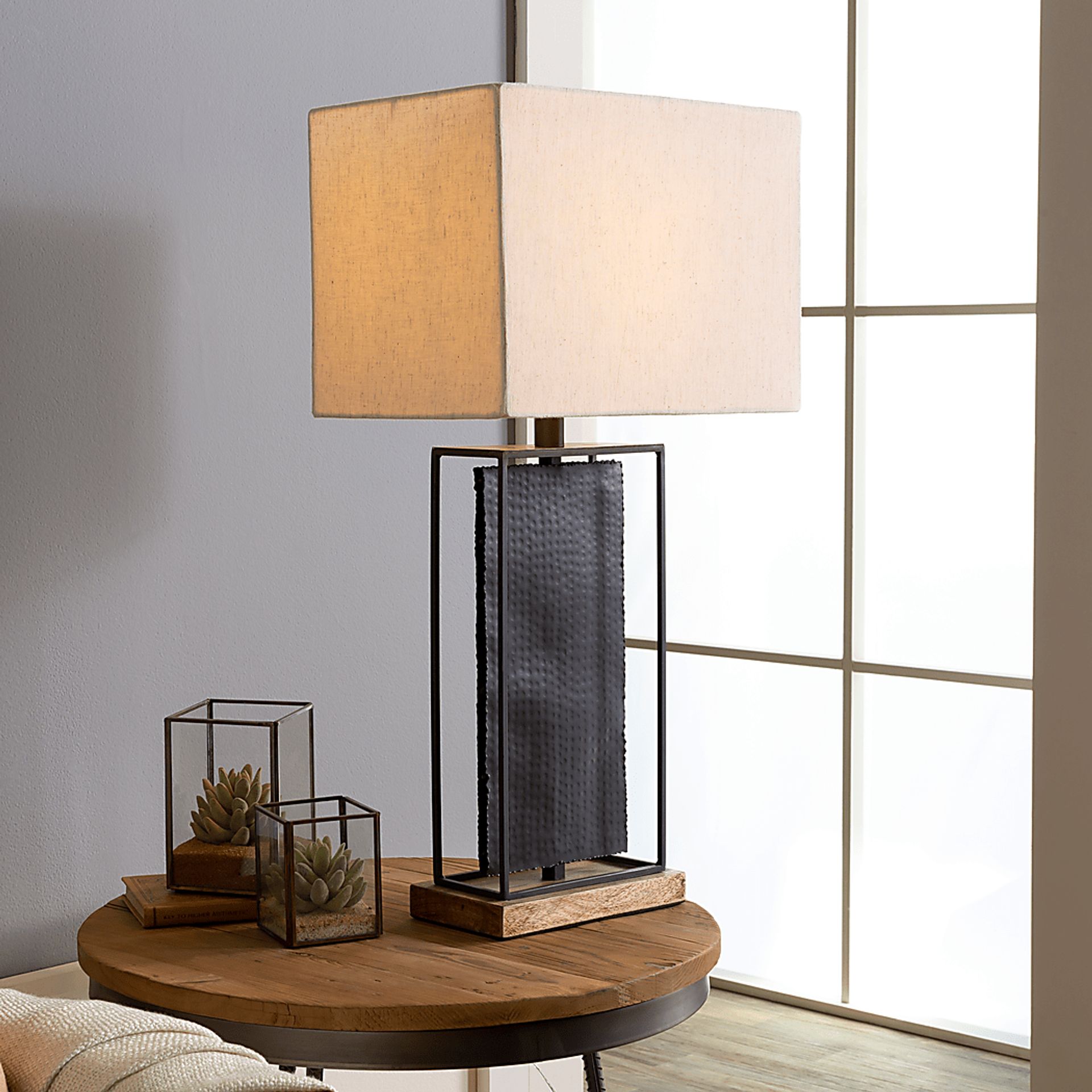 Hill Lane Black Lamp - Image 6