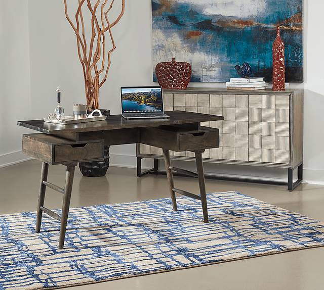 Hillahay Brown Desk - Thumbnail - Image 2