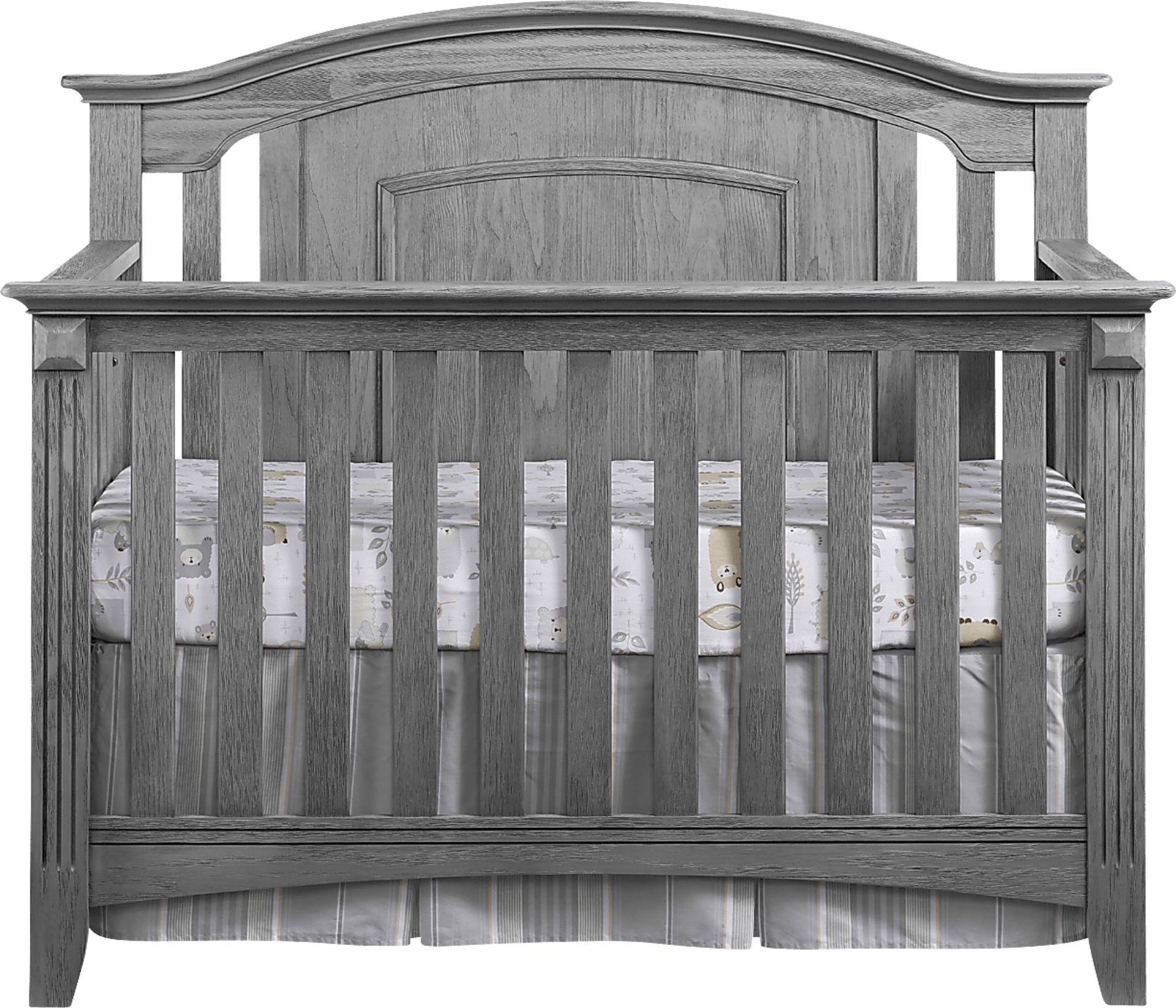 Hillford Gray Convertible Crib - Image 2