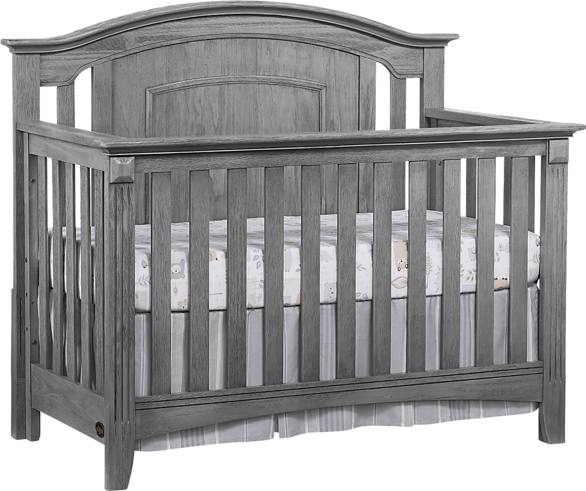 Hillford Gray Convertible Crib - Image 1