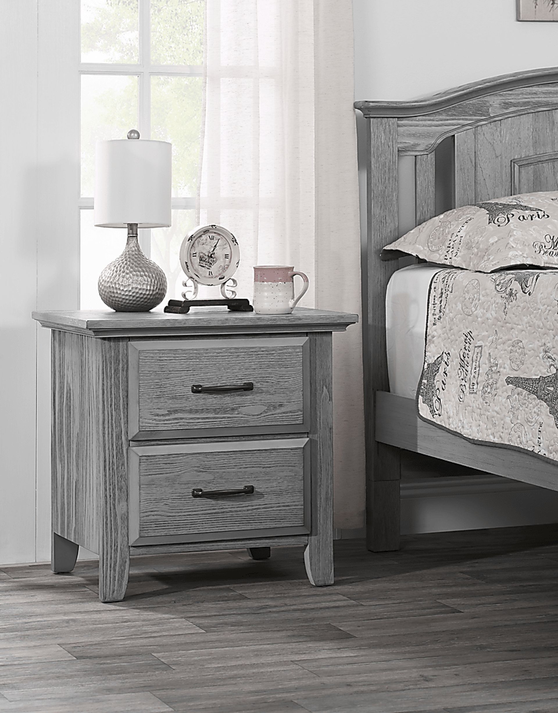 Kids Hillford Gray Nightstand - Image 3