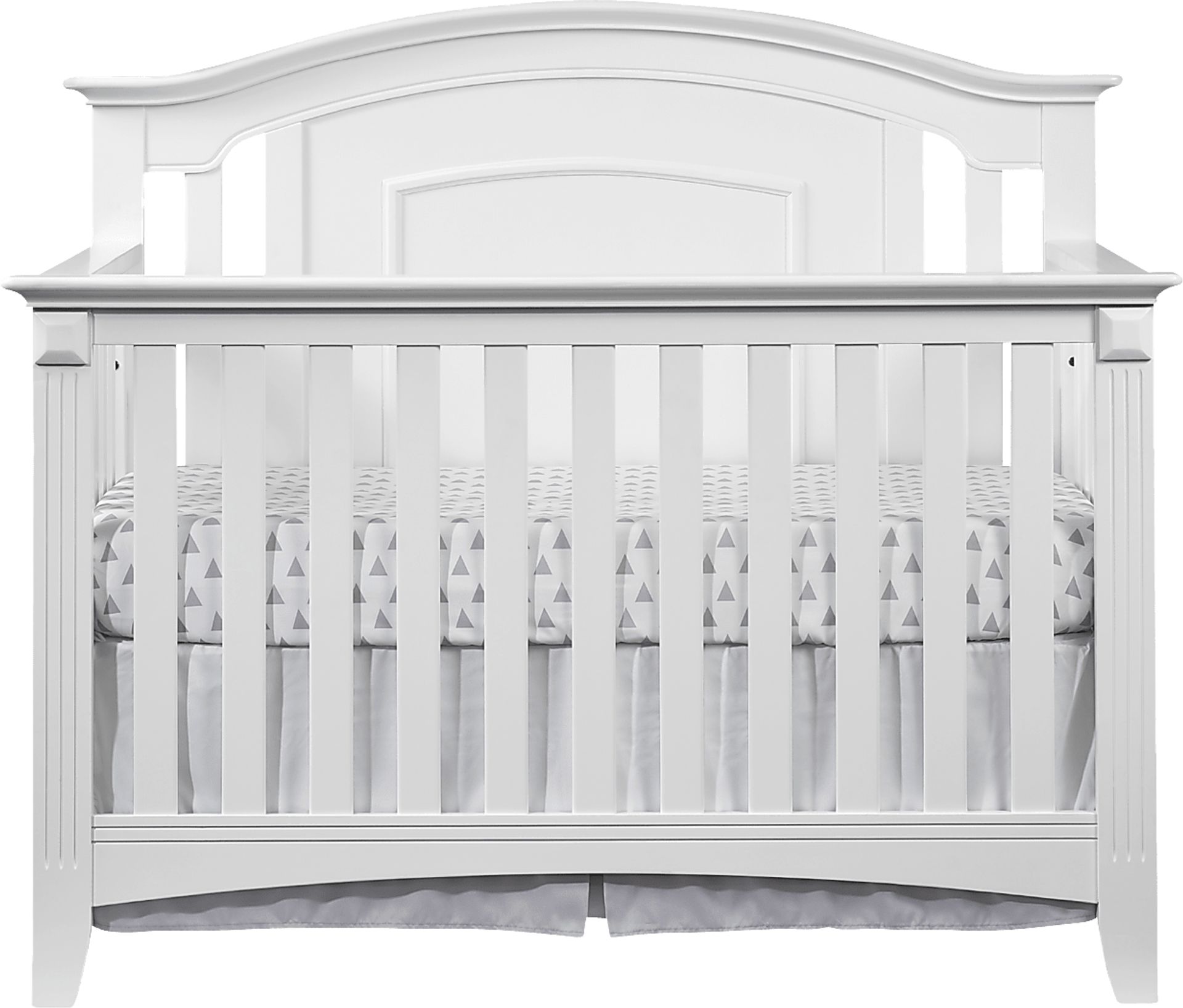Hillford White Convertible Crib - Image 2