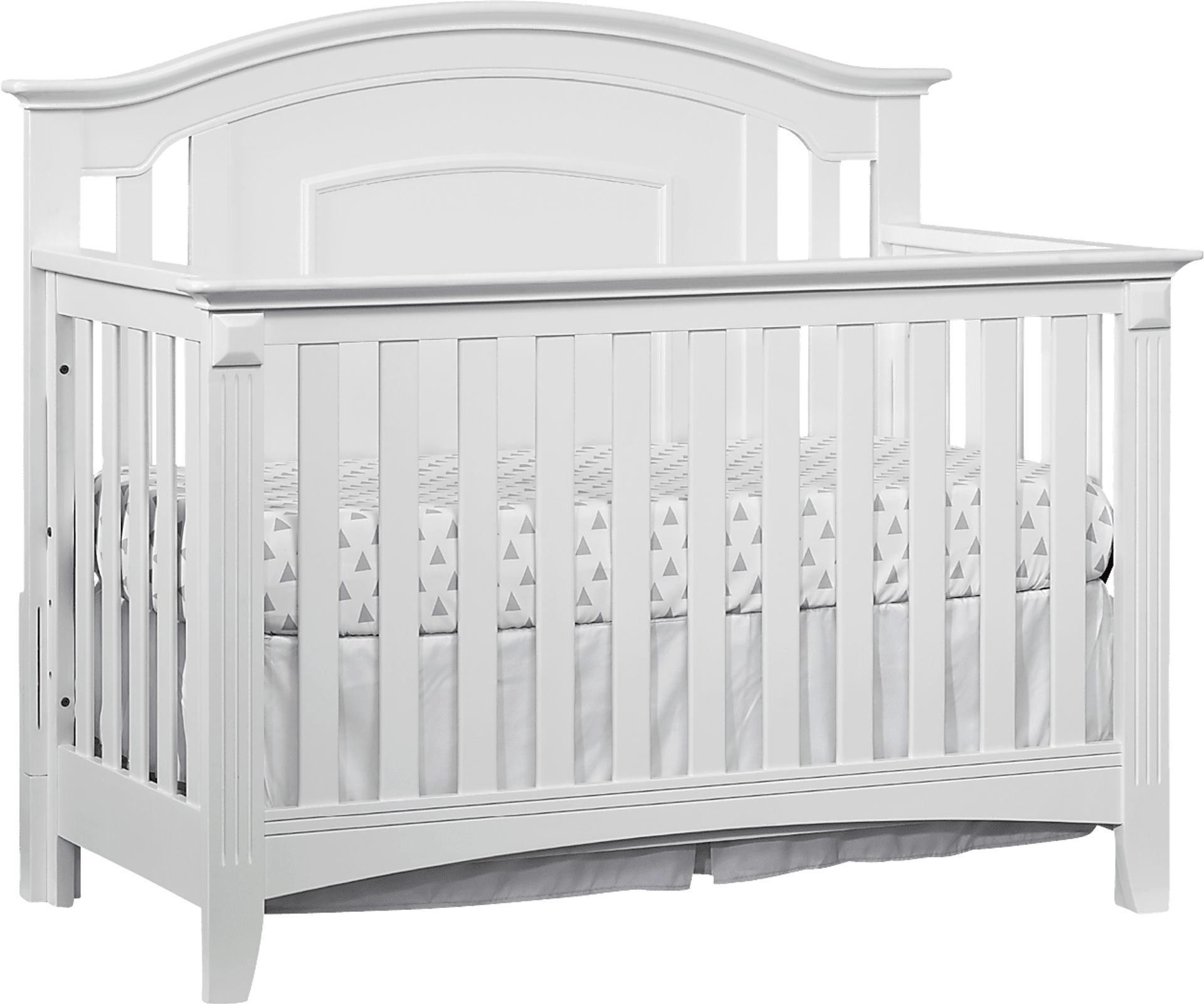 Hillford White Convertible Crib - Image 1