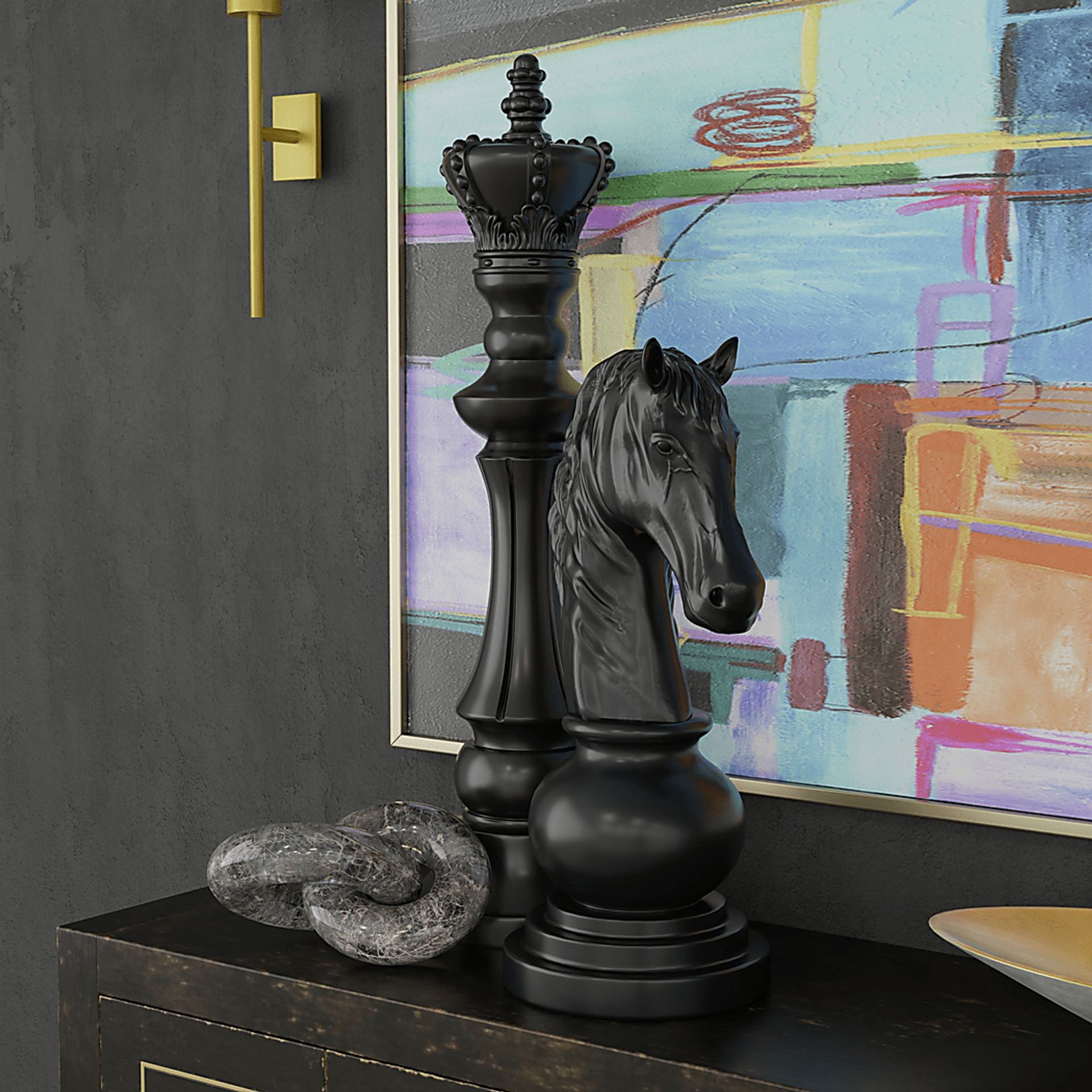 Hilli Black Sculpture - Image 2