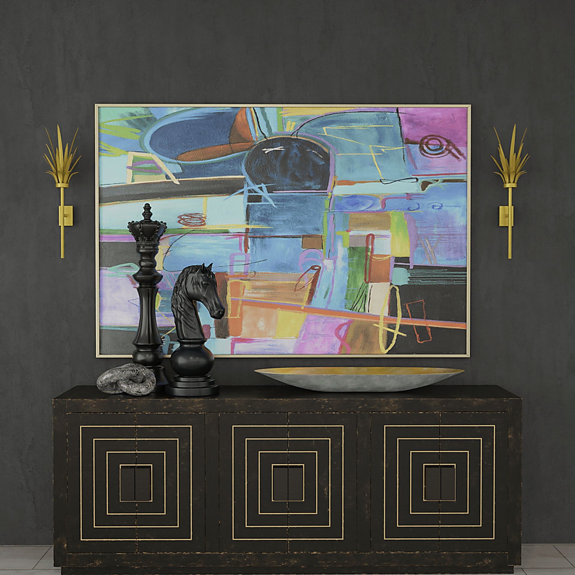 Hilli Black Sculpture - Image 3