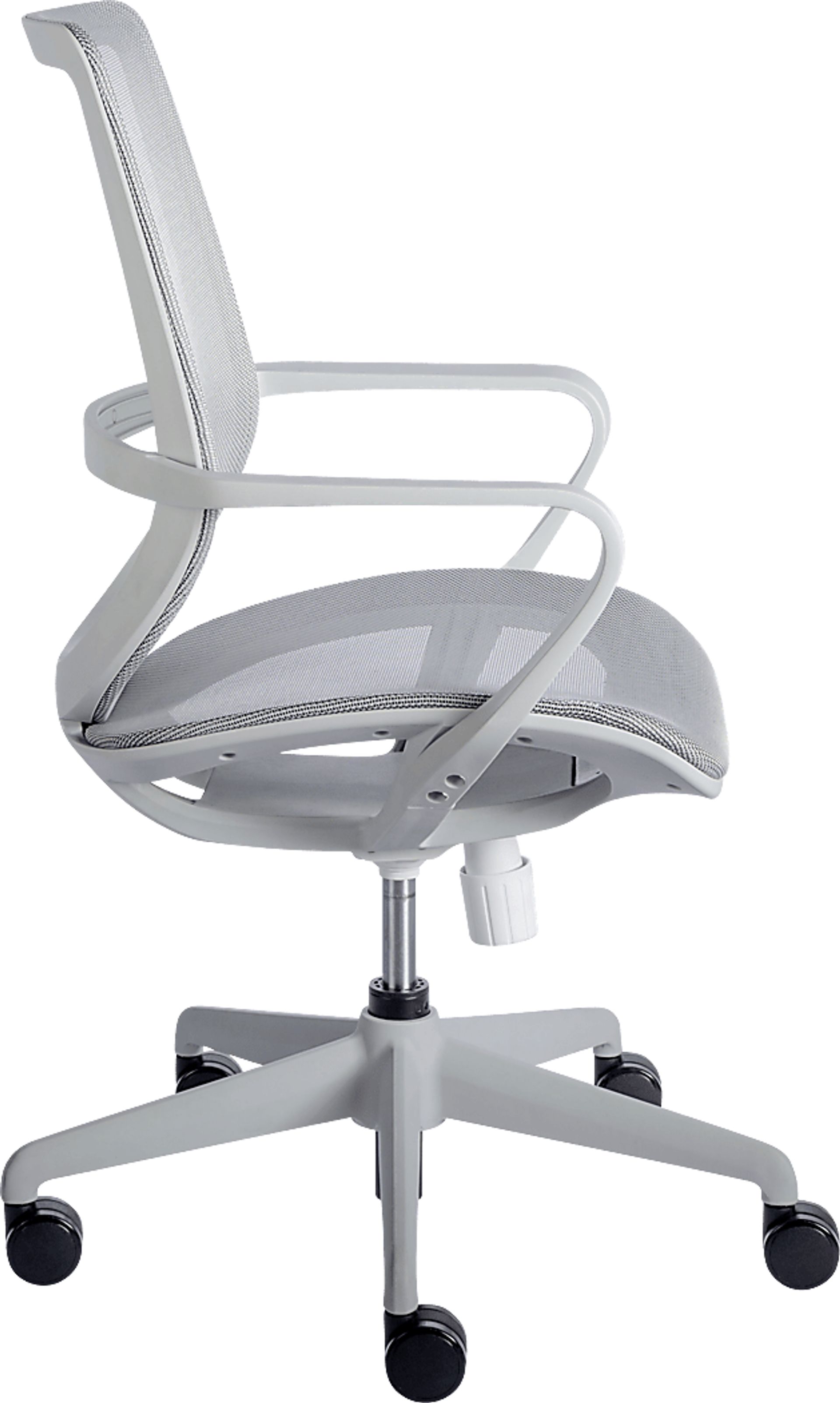Hilliebrandt Gray Office Chair - Image 4