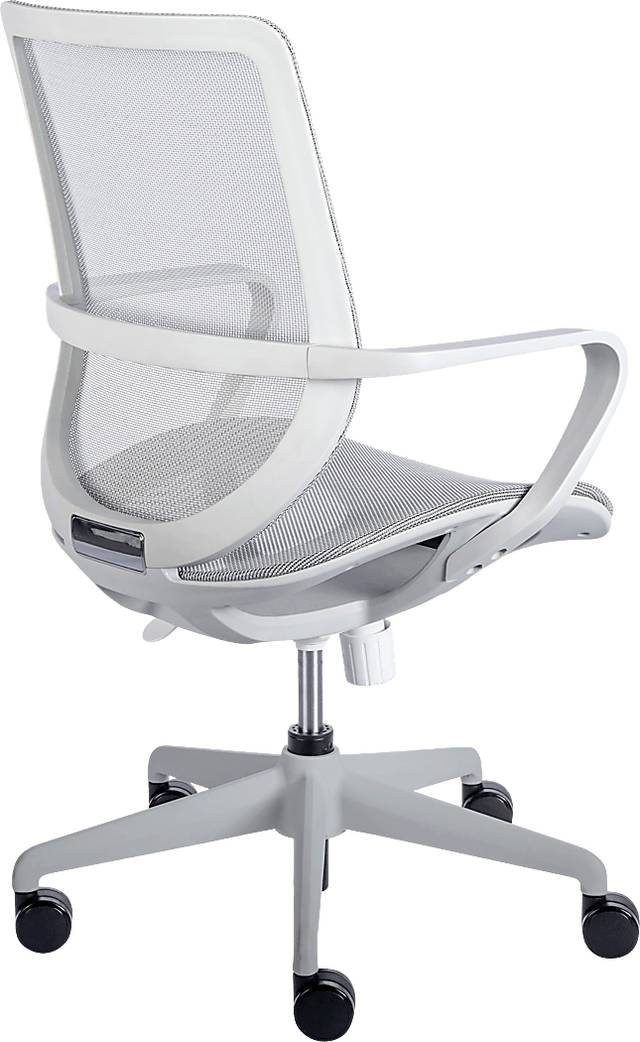 Hilliebrandt Gray Office Chair - Thumbnail - Image 5