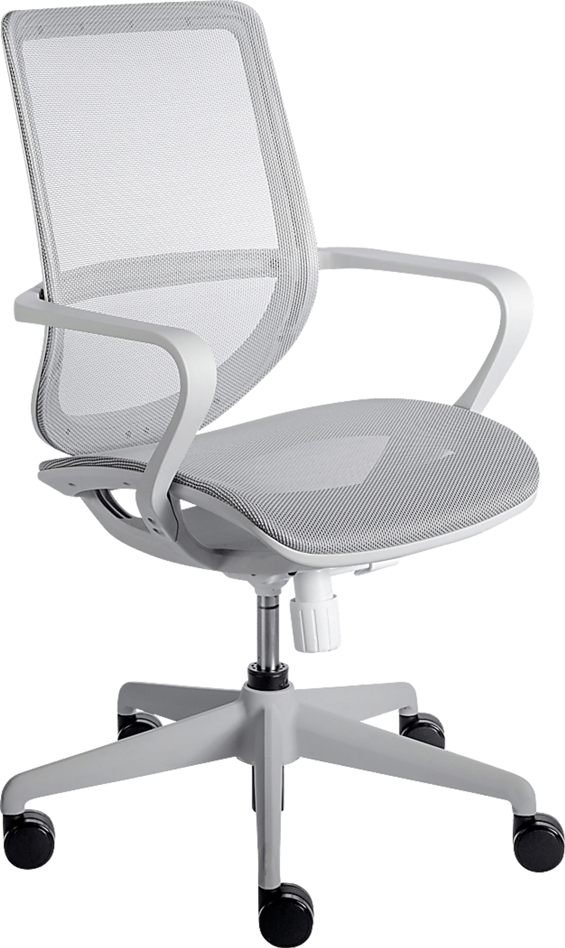 Hilliebrandt Gray Office Chair - Image 1