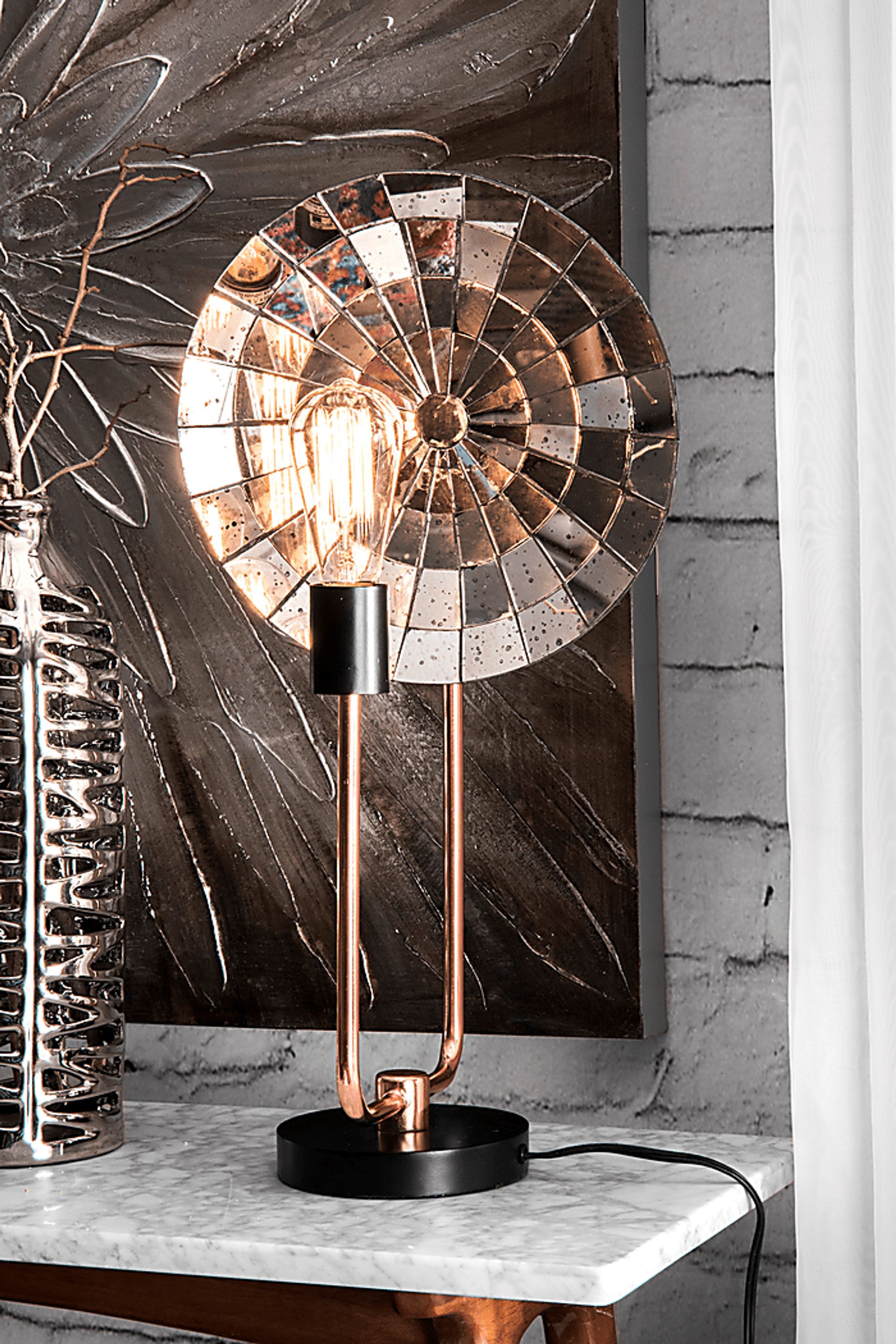Hillmar Copper Lamp - Image 2