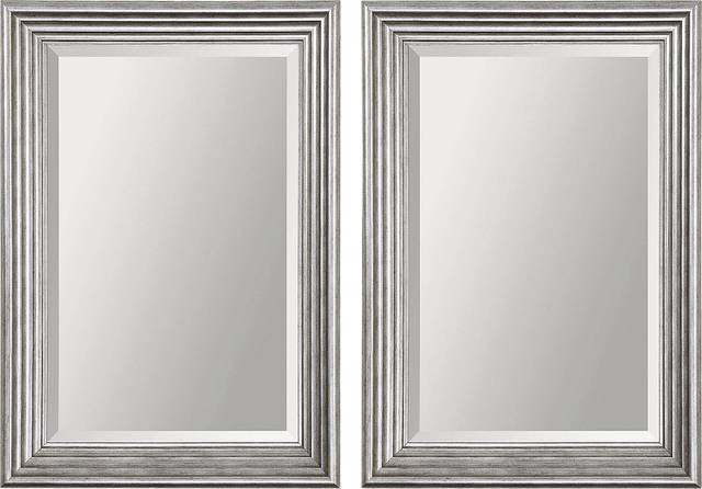 Hillpine Silver Mirror, Set of 2 - Thumbnail - Image 1