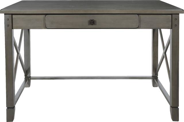 Hillsbare Gray Desk - Thumbnail - Image 4
