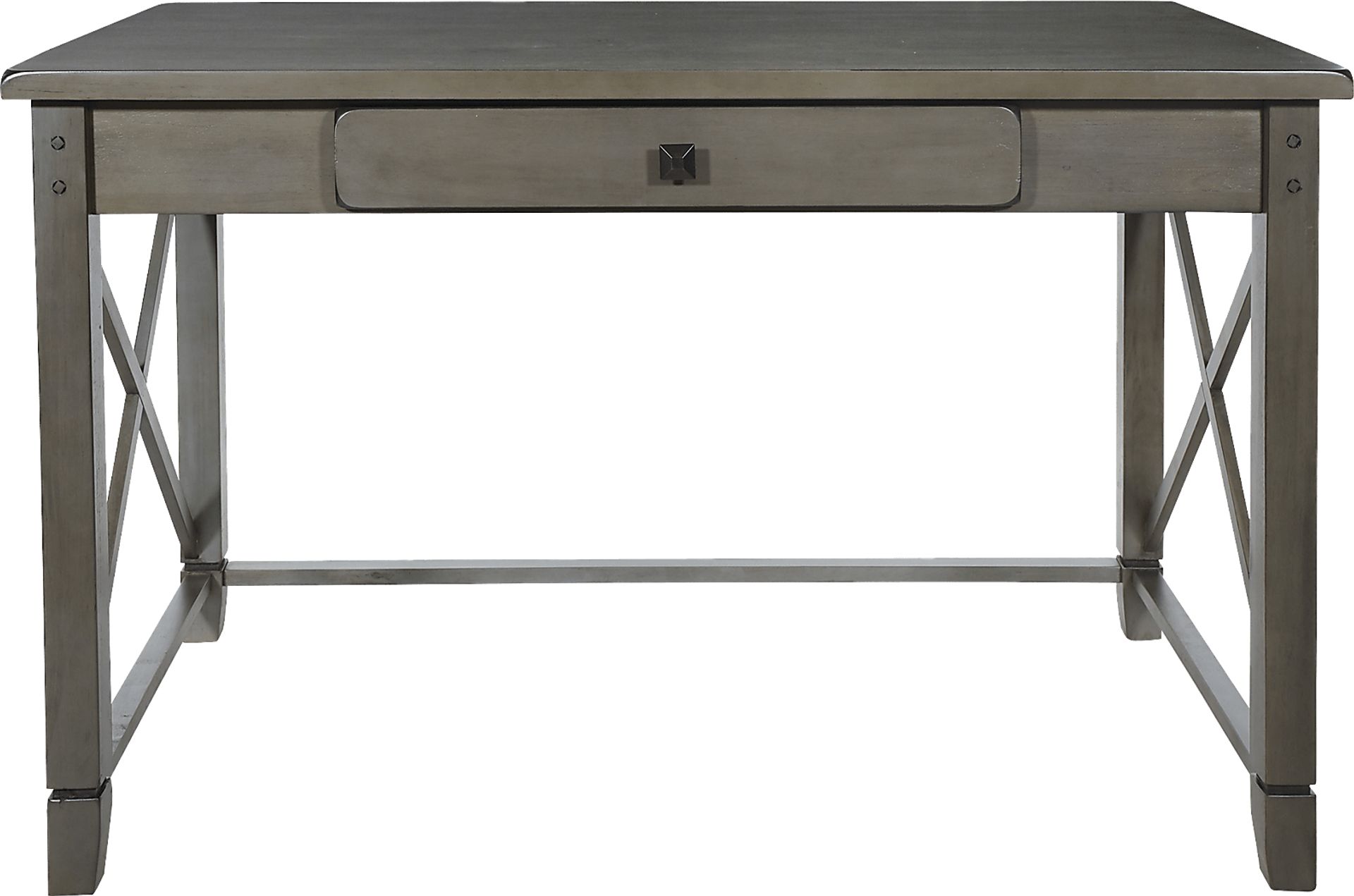 Hillsbare Gray Desk - Image 4