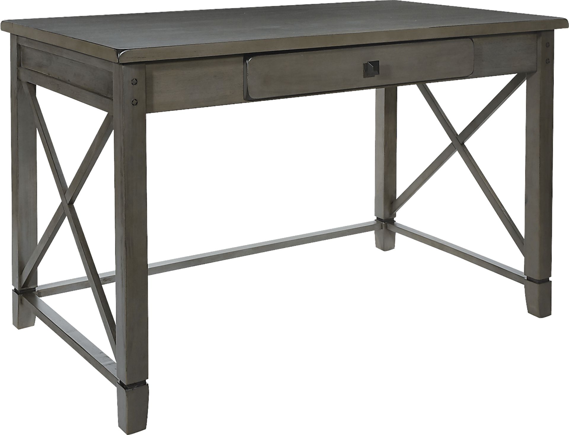 Hillsbare Gray Desk - Image 1