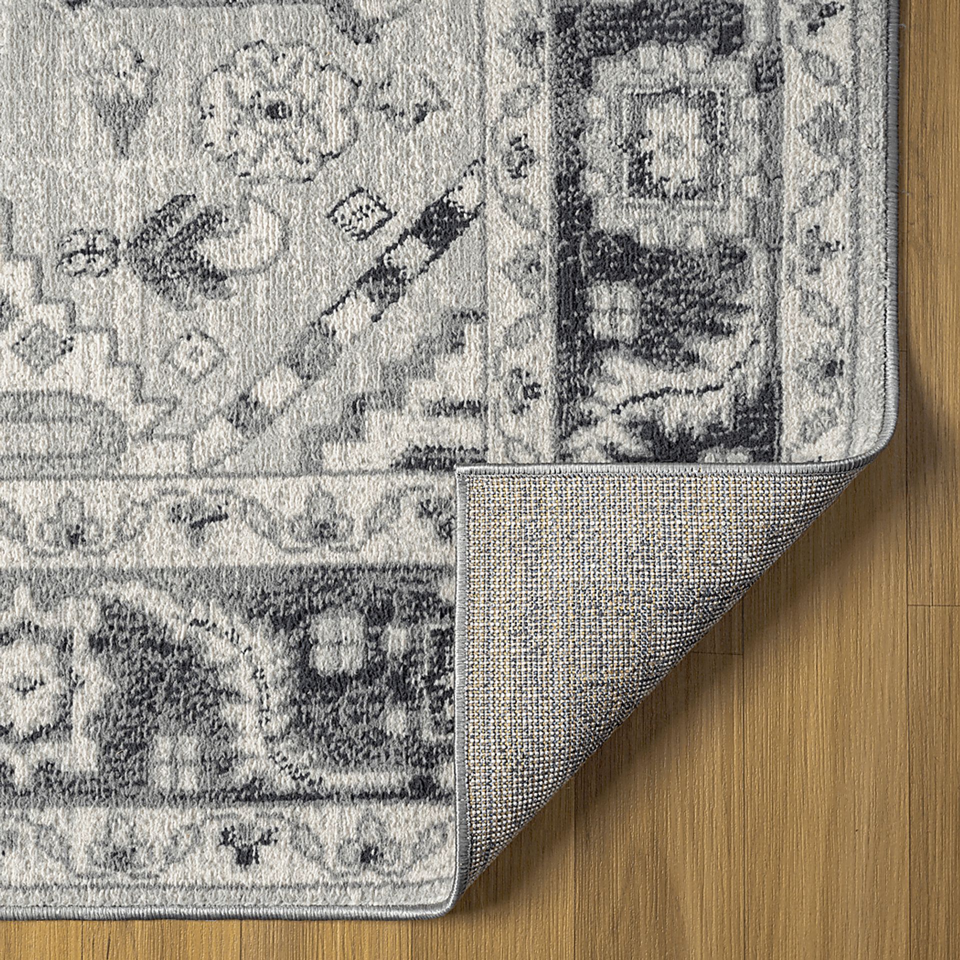 Hillsedge Gray 7'9 x 9'9 Rug - Image 4
