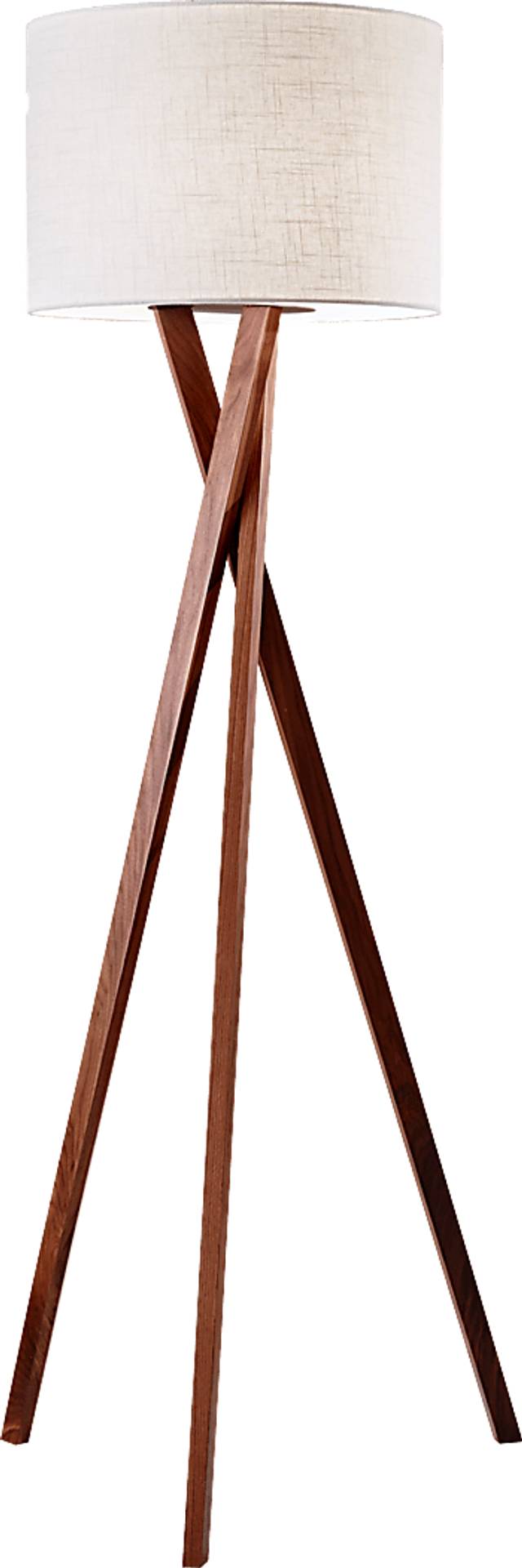 Hillside Cove Walnut Floor Lamp - Thumbnail - Image 1