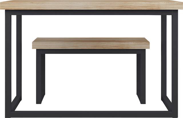 Hillsway Brown Desk With Bench - Thumbnail - Image 3