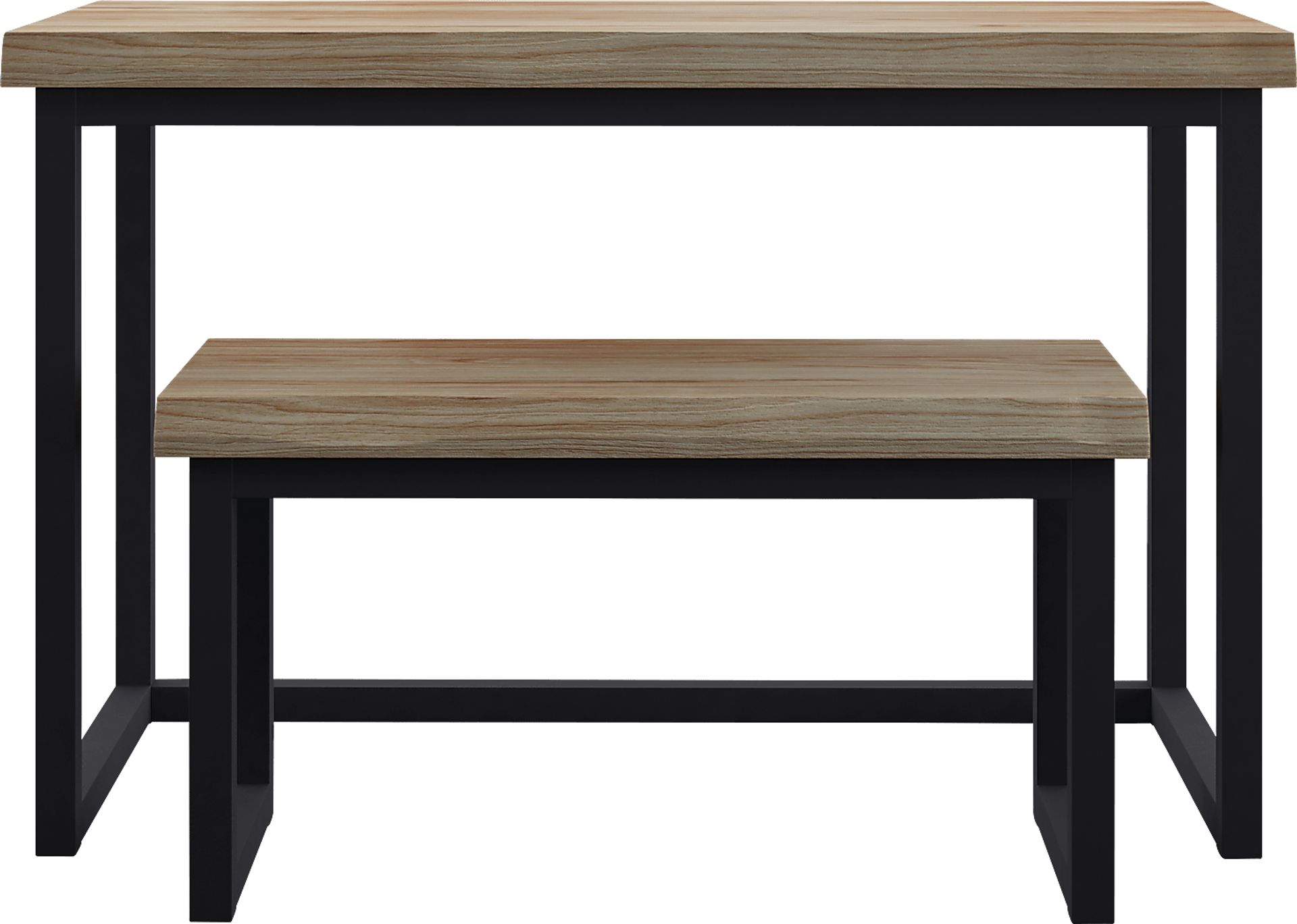 Hillsway Brown Desk With Bench - Image 5