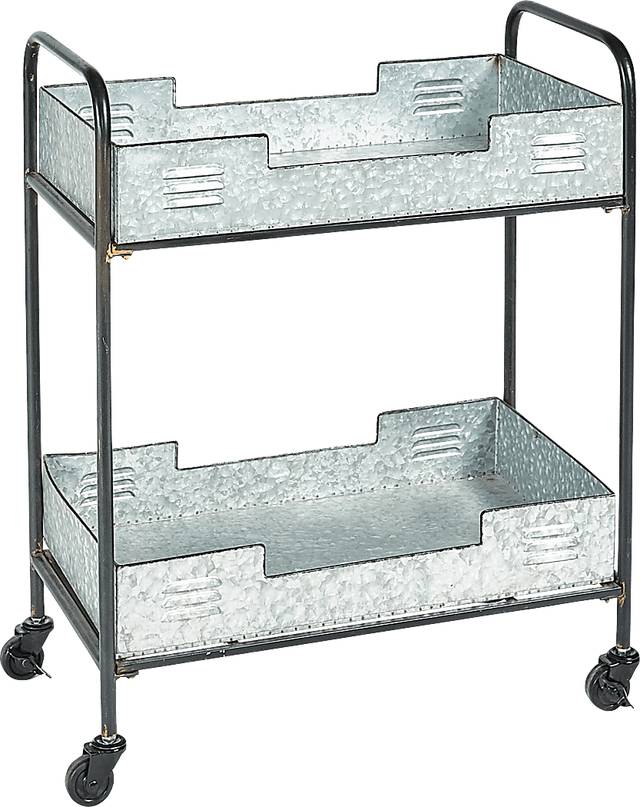 Hillvale Silver Bar Cart - Thumbnail - Image 1