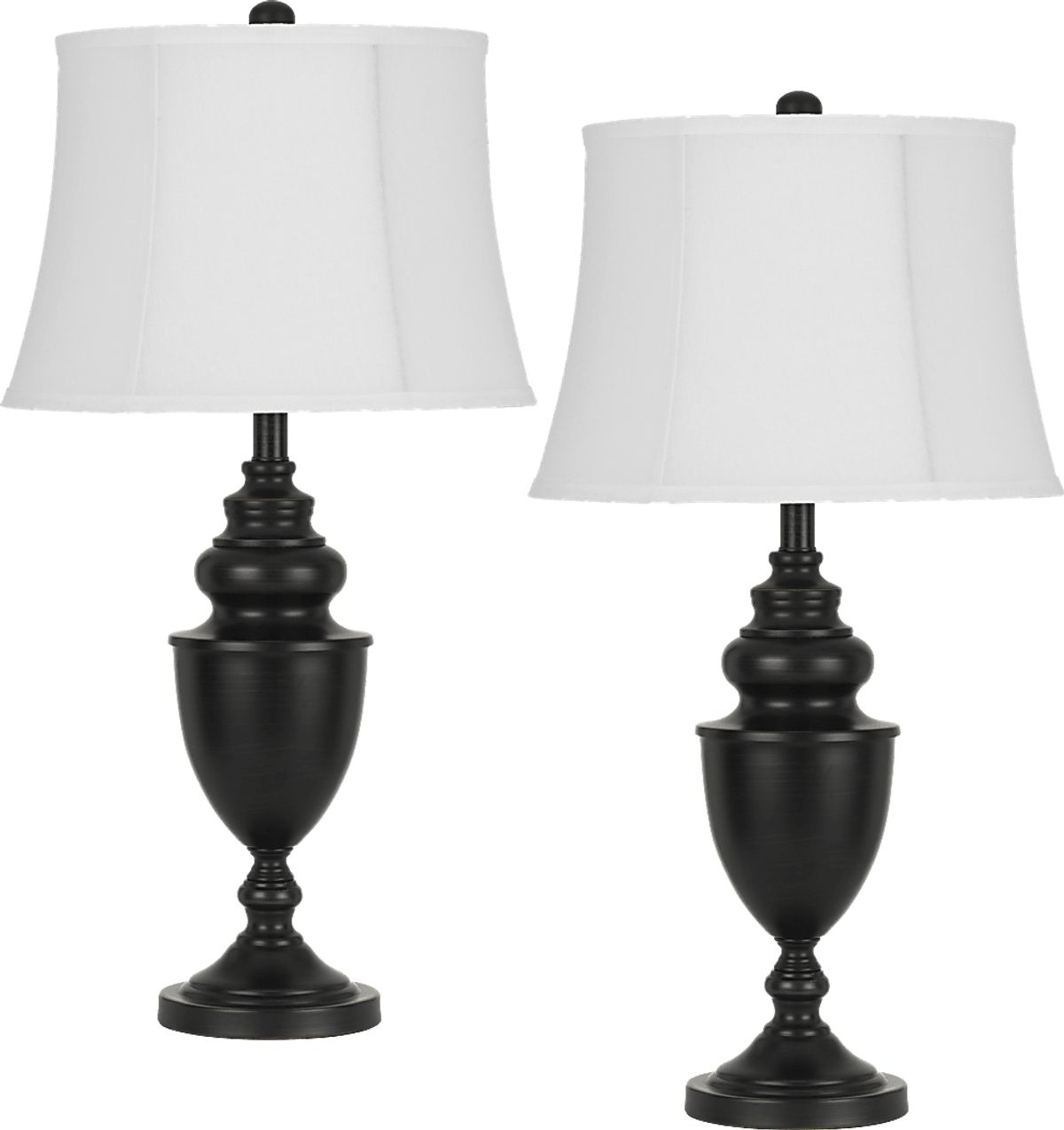 Hillview Bronze Brown,Yellow Set Of 2 Table Lamp | Rooms to Go