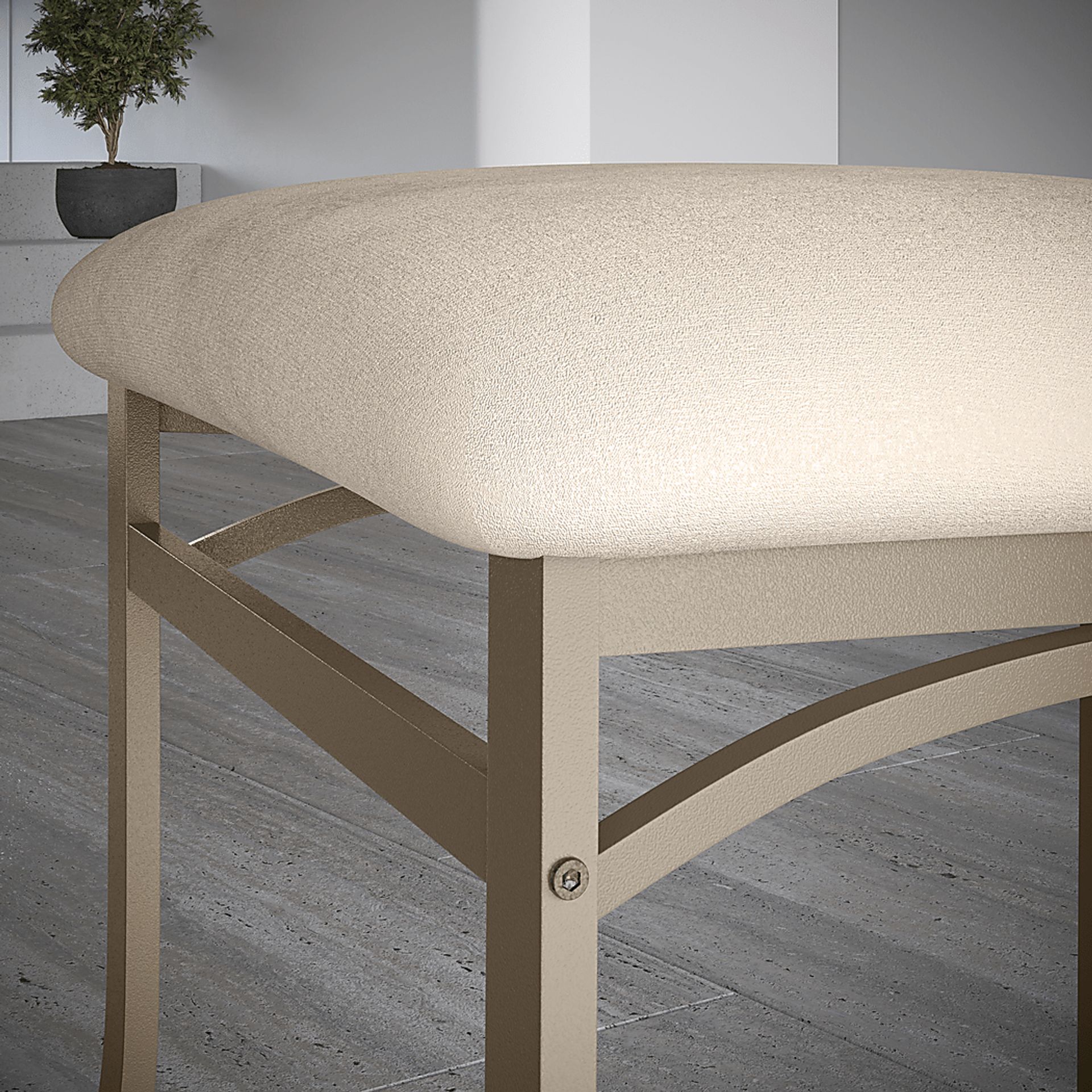 Hilmer Brown Side Chairs, Set of 4 - Image 4