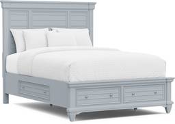 3 pc queen storage bed