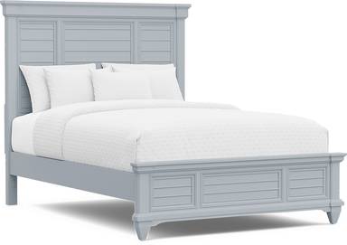 3 pc queen panel bed