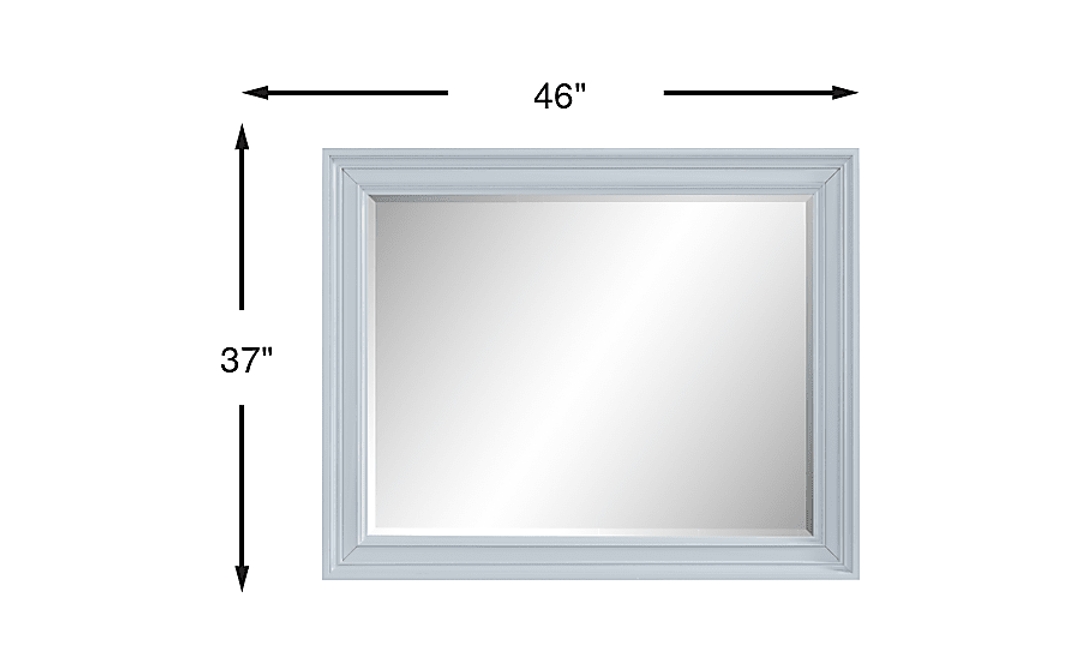 Hilton Head Blue Mirror