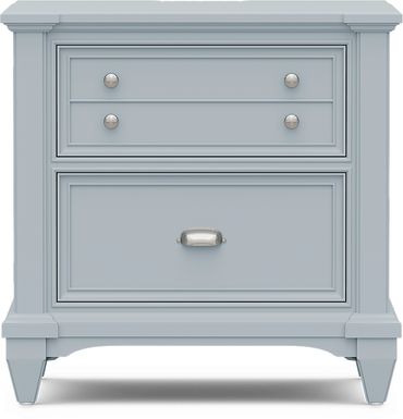 Hilton Head Blue Nightstand