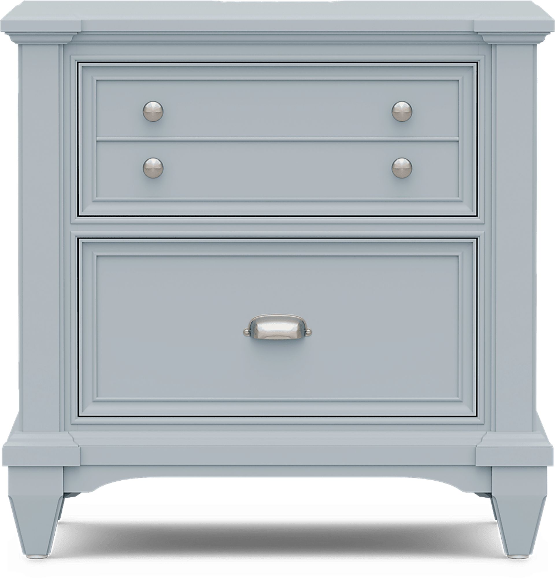 Hilton Head Blue 7 Pc Queen Panel Bedroom - Image 6