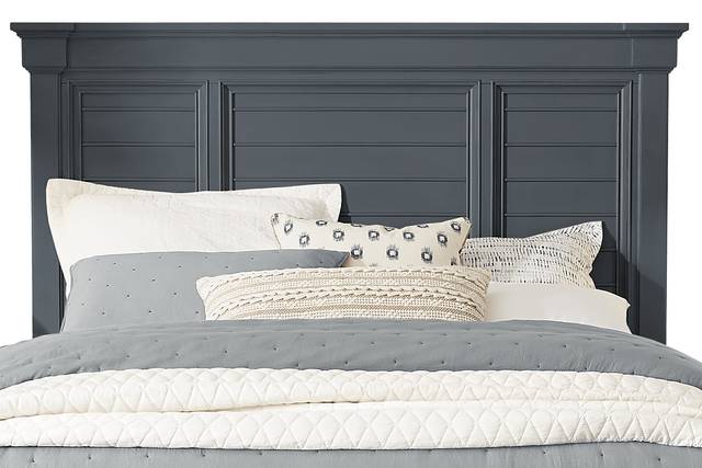 Hilton Head Graphite 3 Pc King Panel Bed - Thumbnail - Image 3