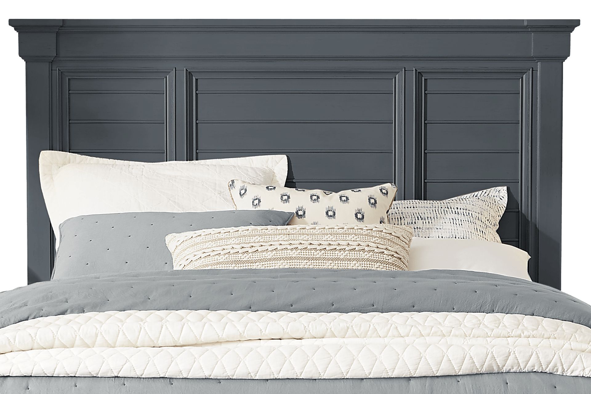 Hilton Head Graphite 3 Pc King Panel Bed - Image 3