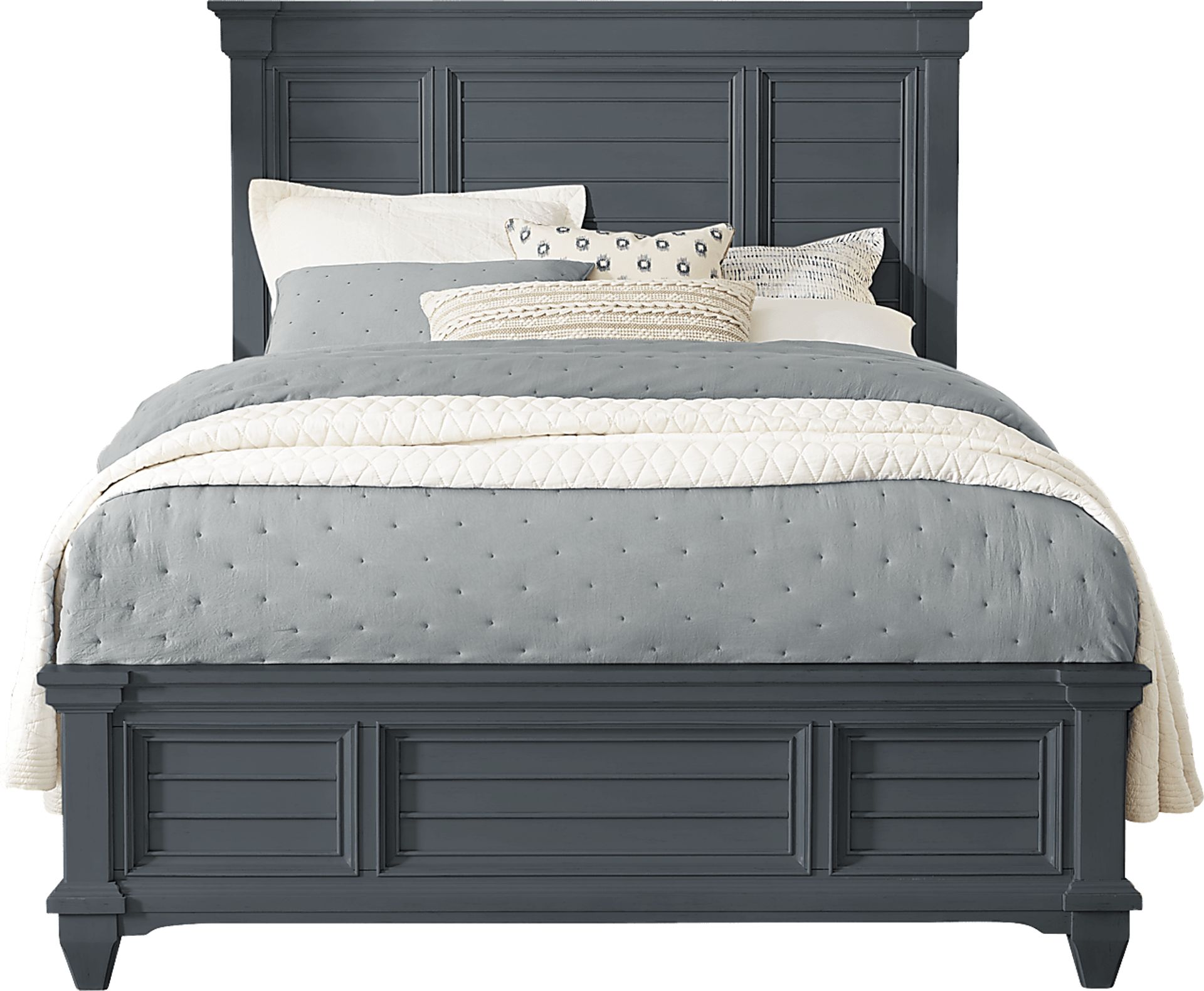 Hilton Head Graphite 5 Pc Queen Panel Bedroom - Image 2