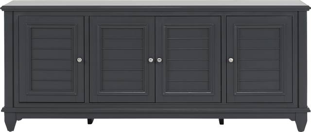 Hilton Head Graphite 84 in. Credenza - Thumbnail - Image 1