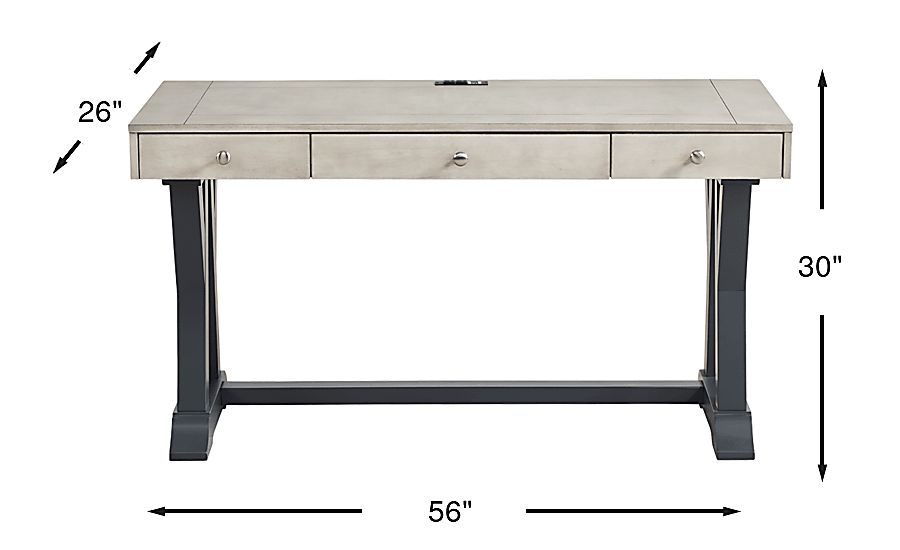 Hilton Head Graphite Desk - Thumbnail 2